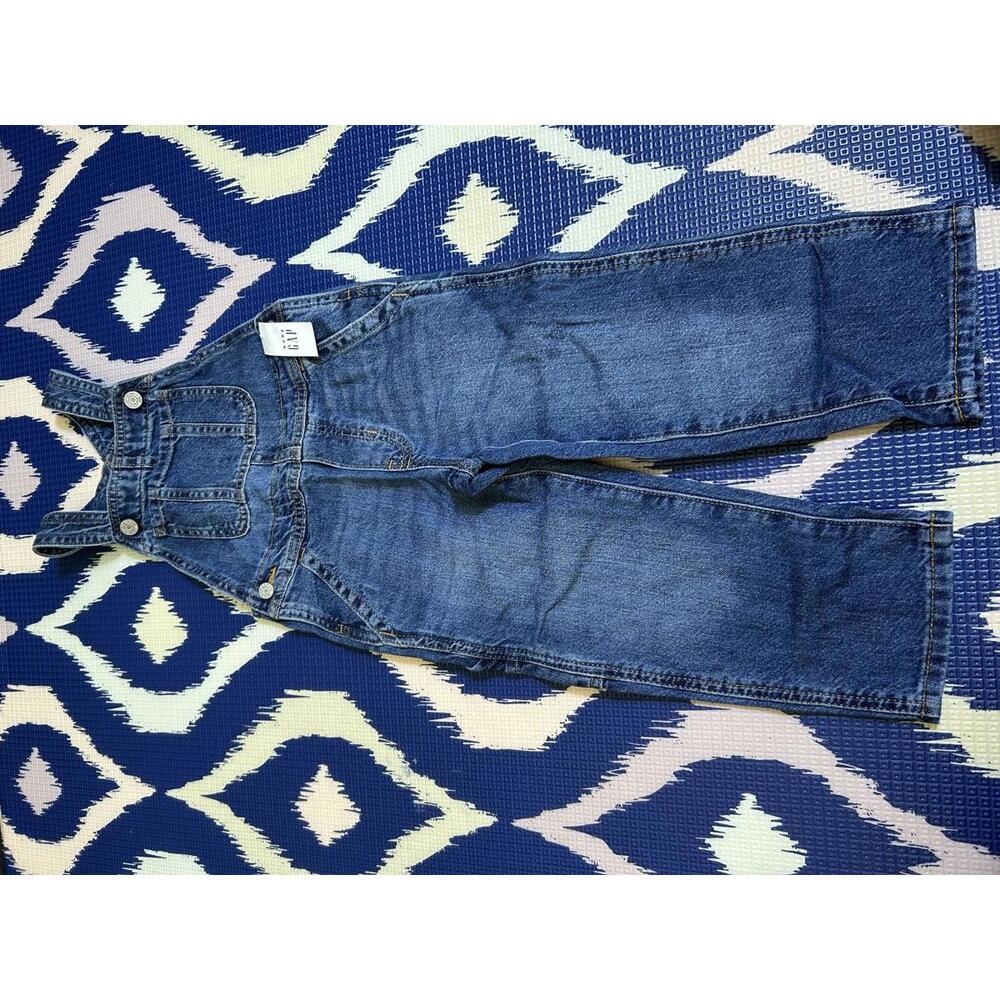 100% Cotton! 🌎 Baby Gap Denim Overalls Sz. 3yrs. by Loving Kindness Everyday - Picture 3 of 13